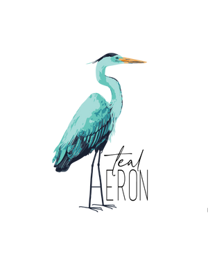 Teal Heron